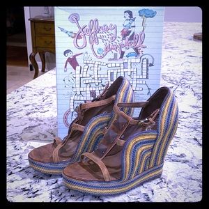 JEFFREY CAMPBELL Esther wedges!